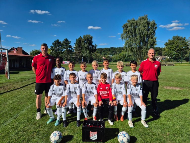 Mannschaftsfoto der E1-Junioren des FC Bissendorf