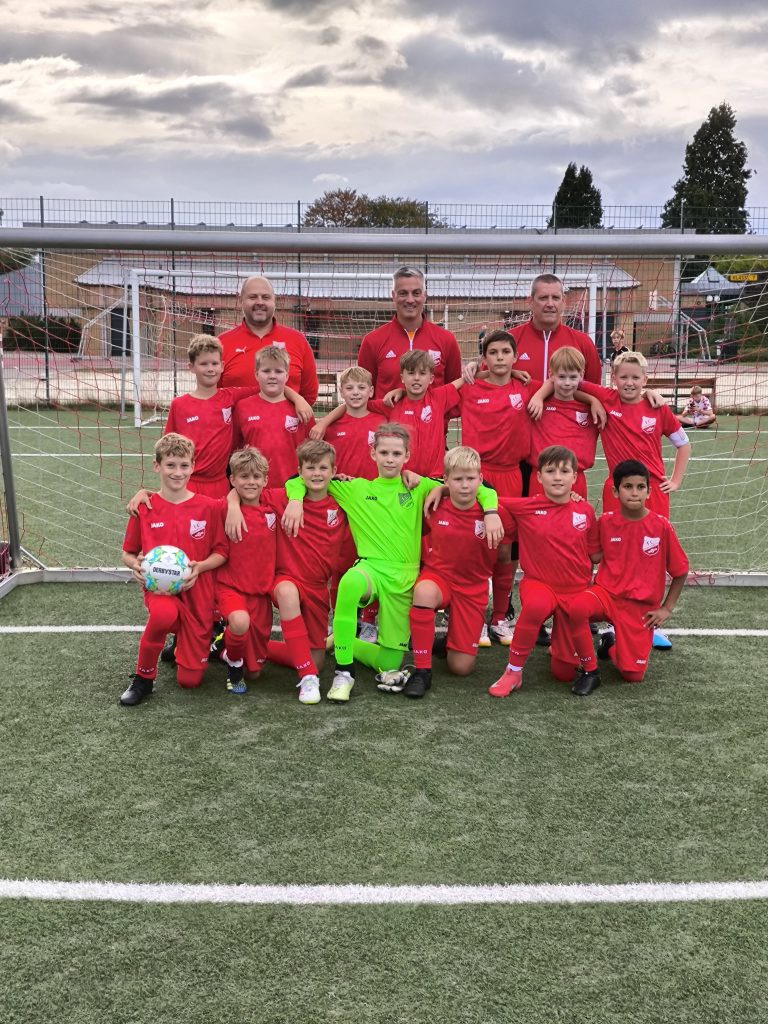 Mannschaftsfoto der D2-Junioren des FC Bissendorf